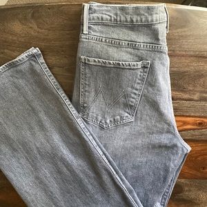 Mother Denim The Maven Heel High Waisted Wide Leg Size 14 Uncommon Ground Wash